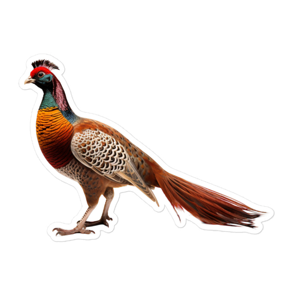 Ring Necked Pheasant Sticker - Stickerfy.ai