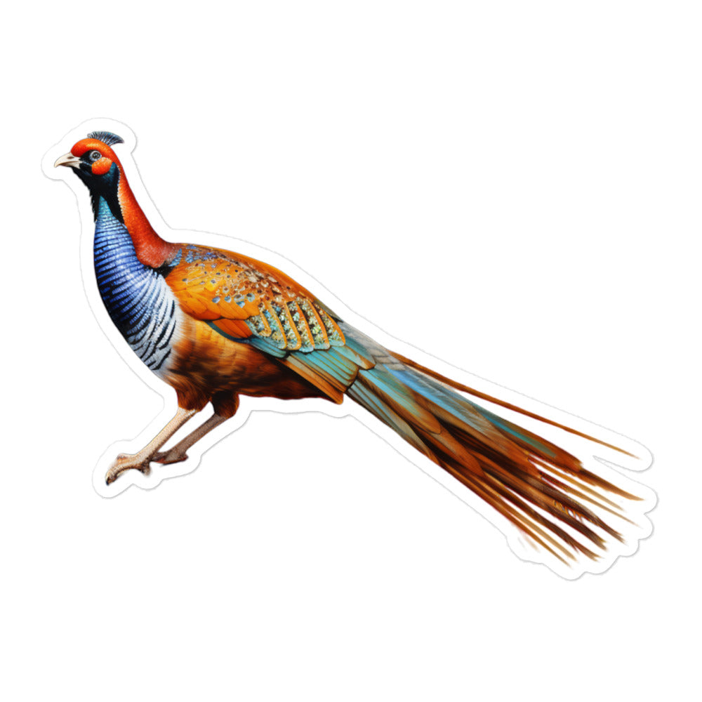 Ring Necked Pheasant Sticker - Stickerfy.ai