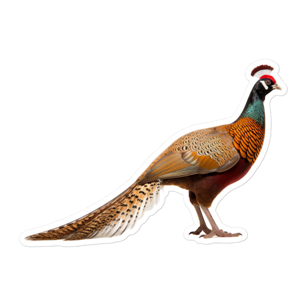 Ring Necked Pheasant Sticker - Stickerfy.ai