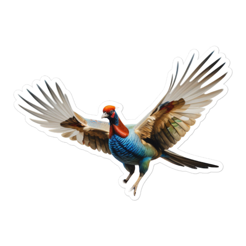 Ring Necked Pheasant Sticker - Stickerfy.ai