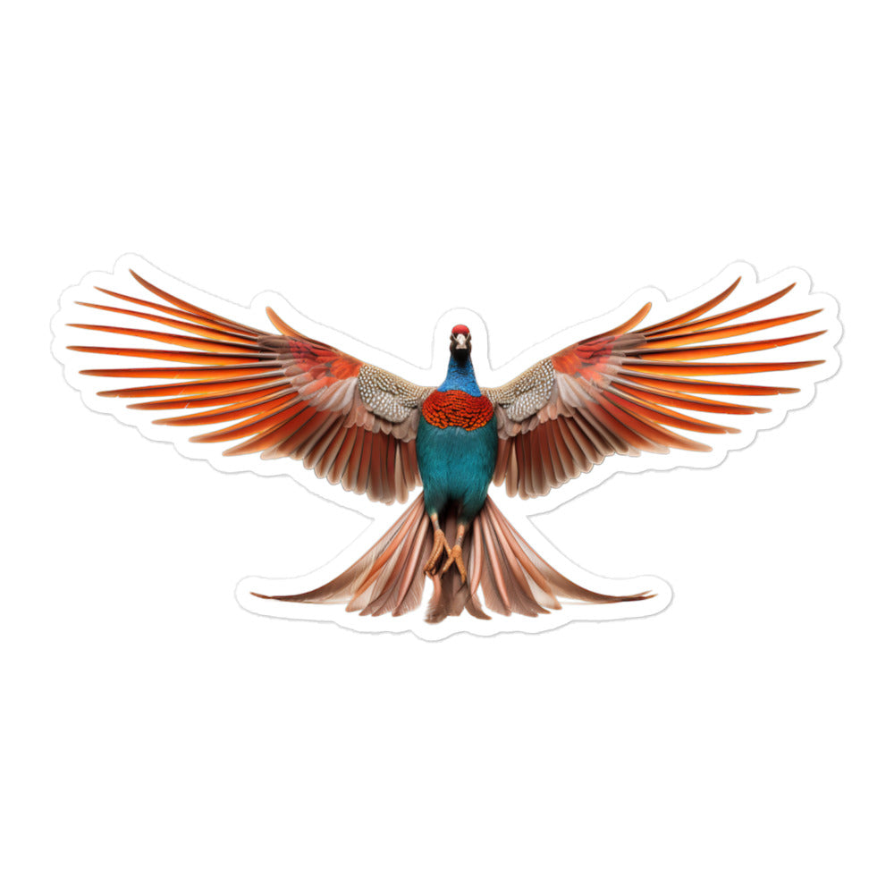 Ring Necked Pheasant Sticker - Stickerfy.ai