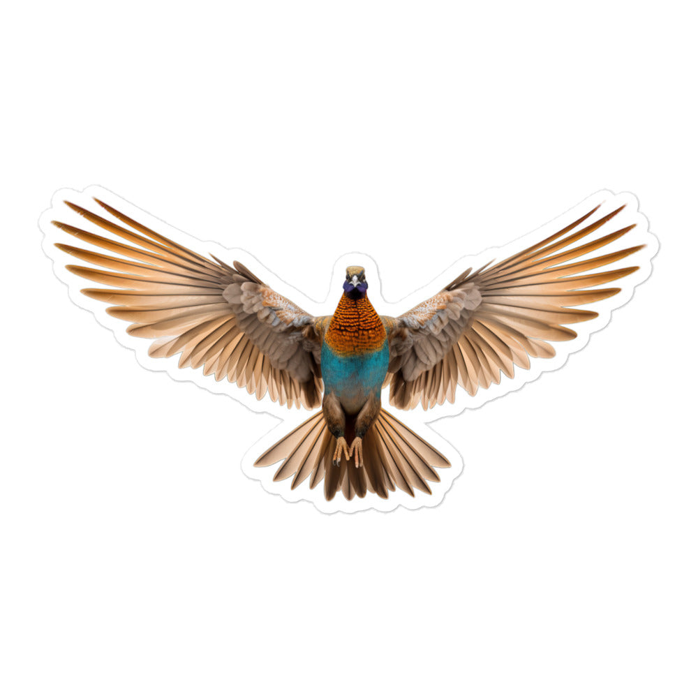 Ring Necked Pheasant Sticker - Stickerfy.ai