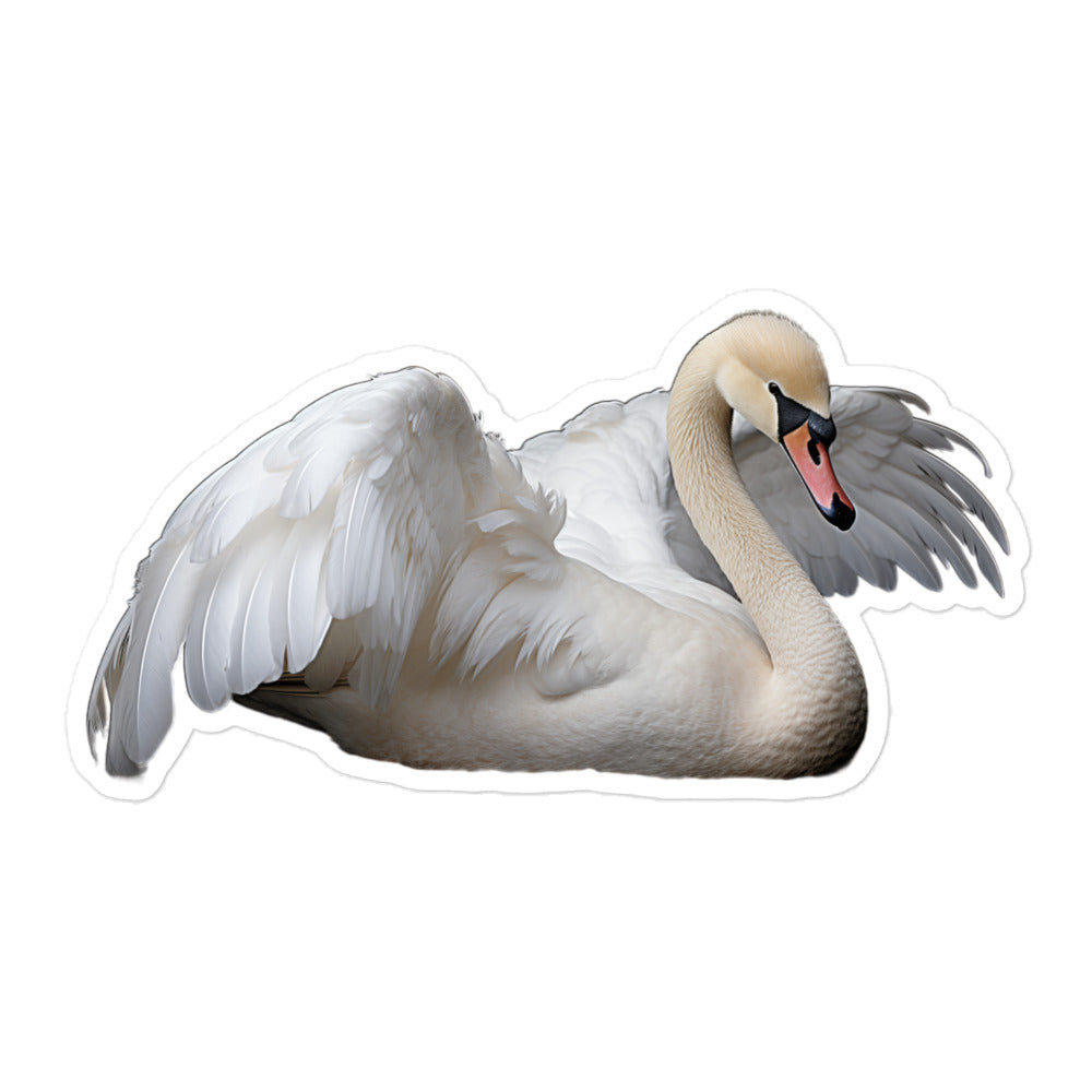 Mute Swan Sticker - Stickerfy.ai