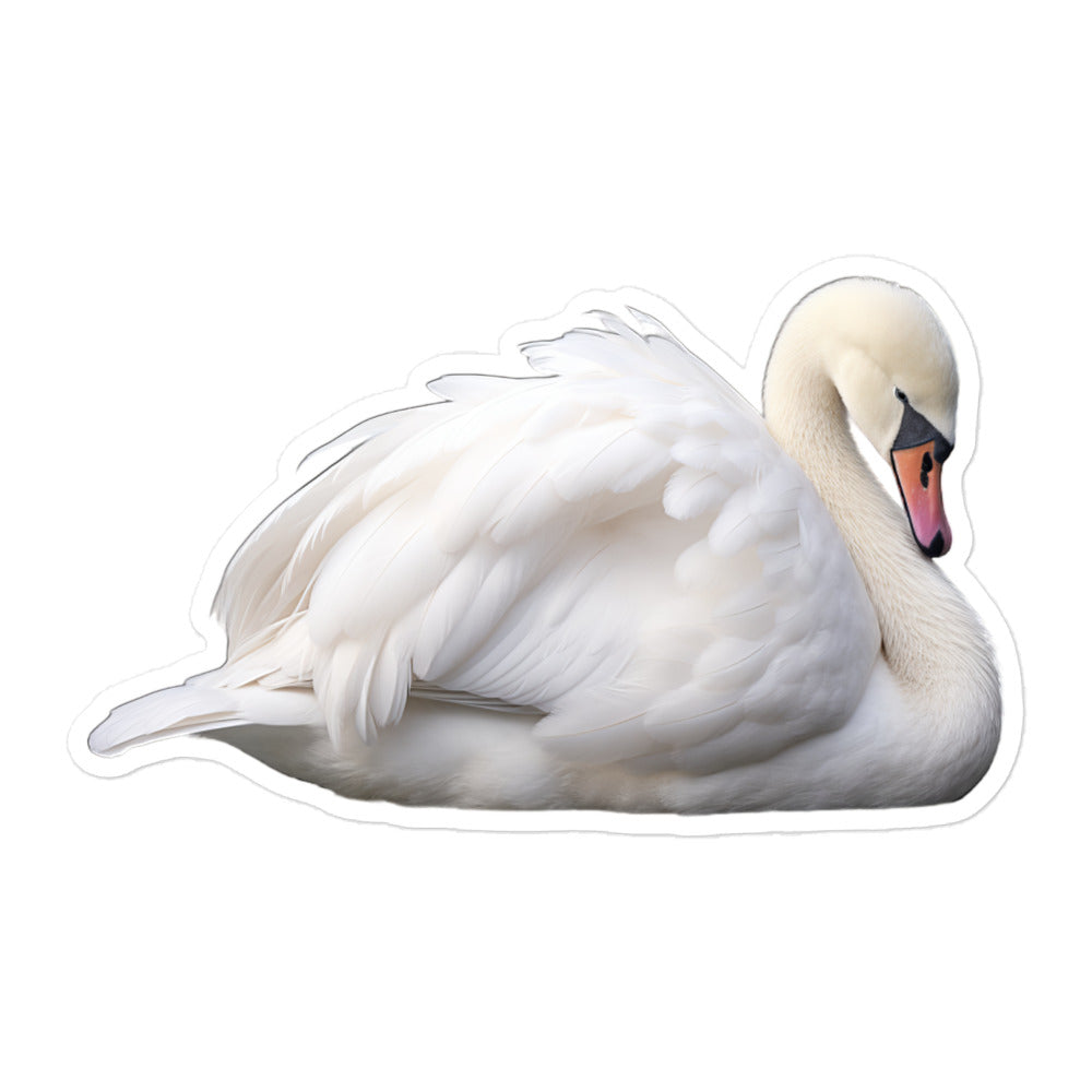 Mute Swan Sticker - Stickerfy.ai