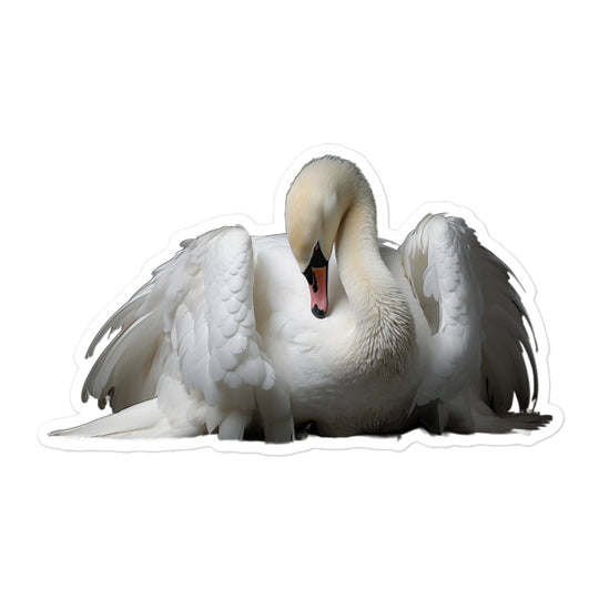 Mute Swan Sticker - Stickerfy.ai