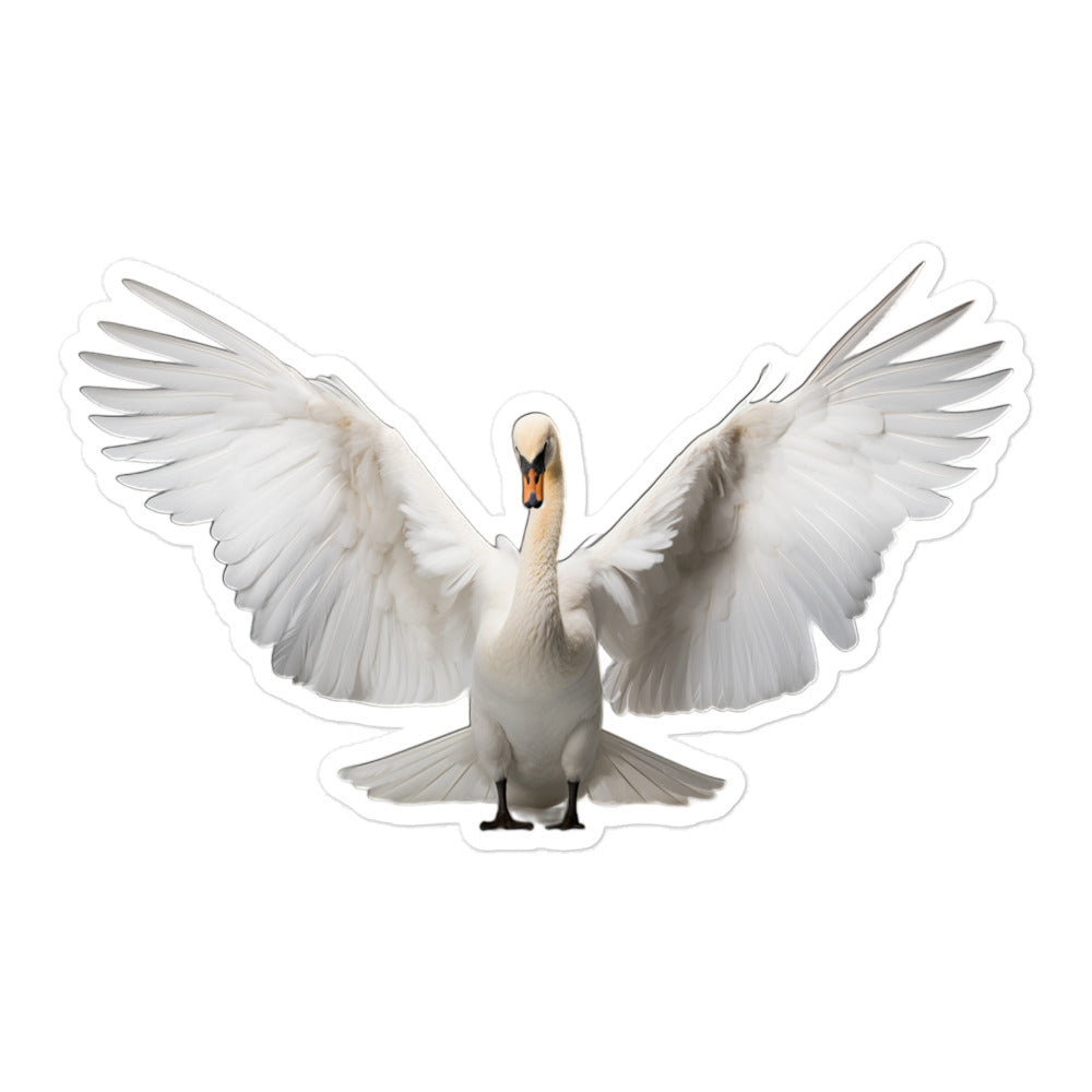 Mute Swan Sticker - Stickerfy.ai