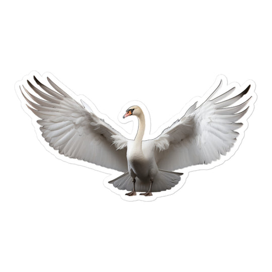 Mute Swan Sticker - Stickerfy.ai