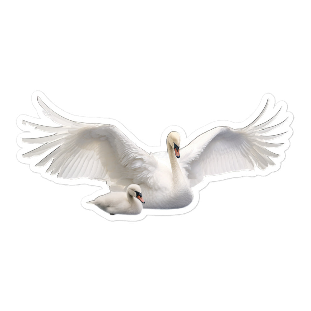 Mute Swan Sticker - Stickerfy.ai