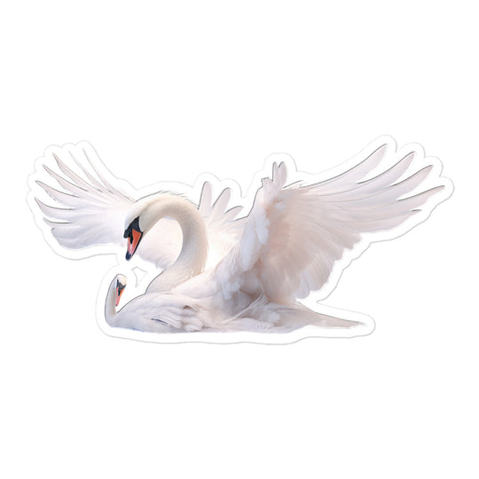 Mute Swan Sticker - Stickerfy.ai