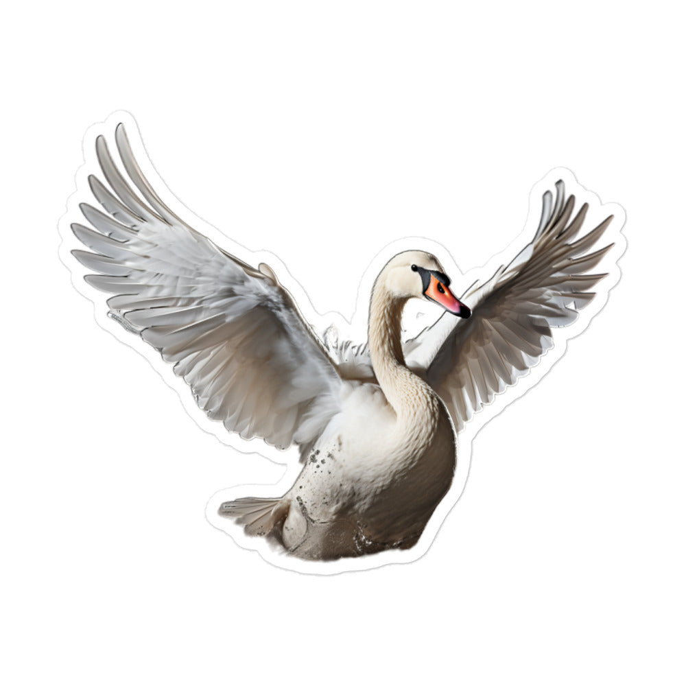 Mute Swan Sticker - Stickerfy.ai