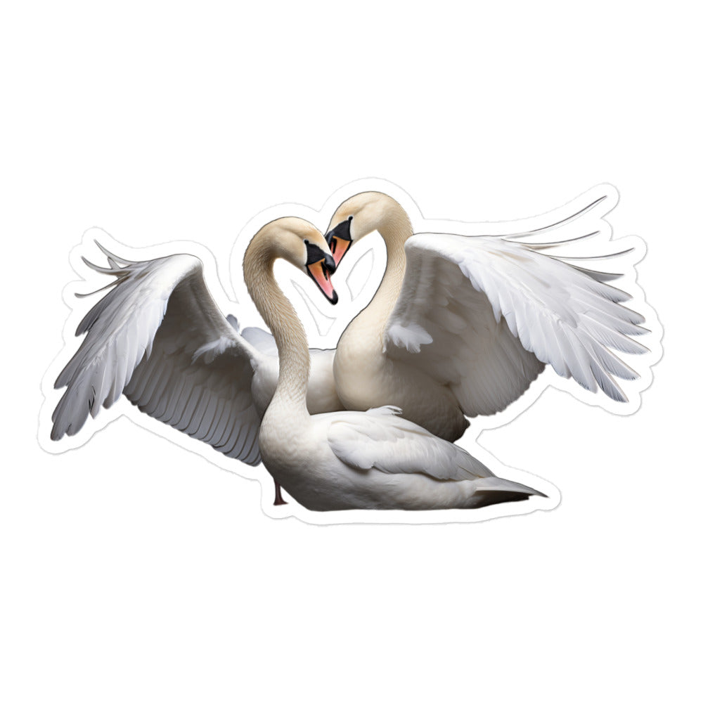 Mute Swan Sticker - Stickerfy.ai