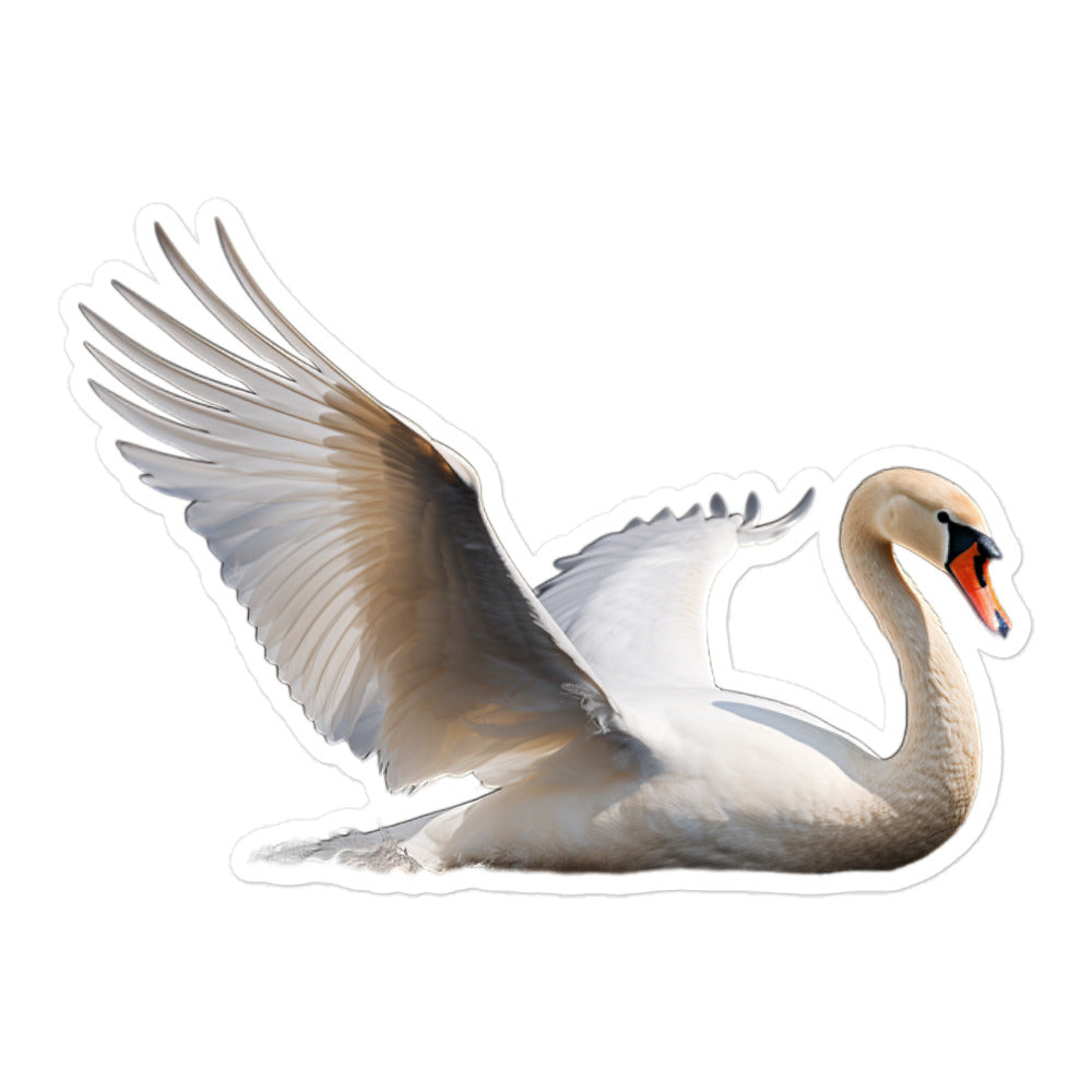 Mute Swan Sticker - Stickerfy.ai