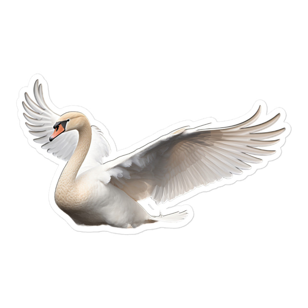 Mute Swan Sticker - Stickerfy.ai