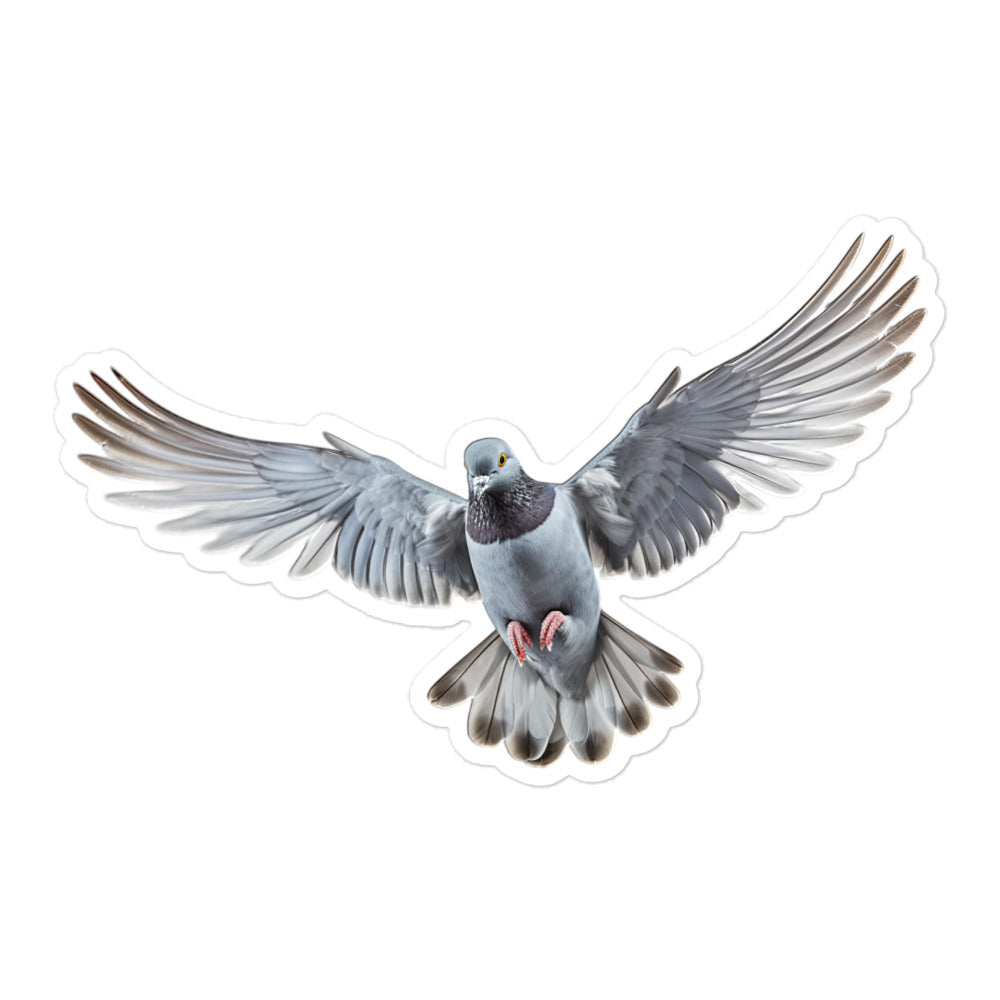 Homing Pigeon Sticker - Stickerfy.ai