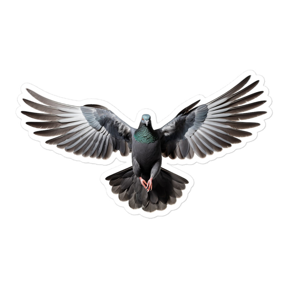 Homing Pigeon Sticker - Stickerfy.ai