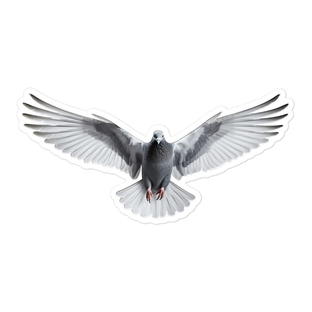 Homing Pigeon Sticker - Stickerfy.ai