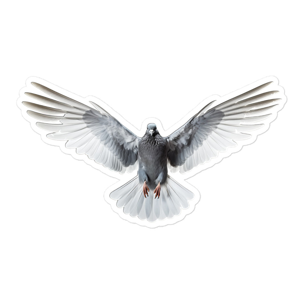 Homing Pigeon Sticker - Stickerfy.ai