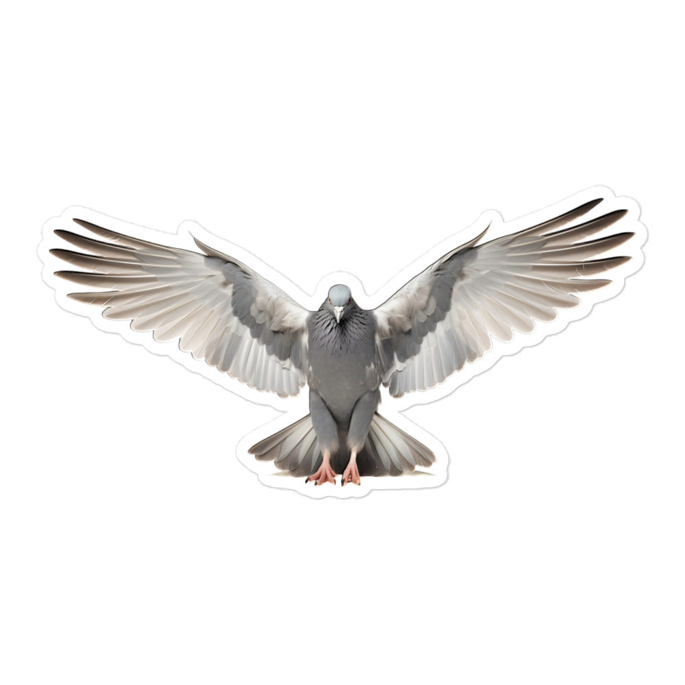 Homing Pigeon Sticker - Stickerfy.ai