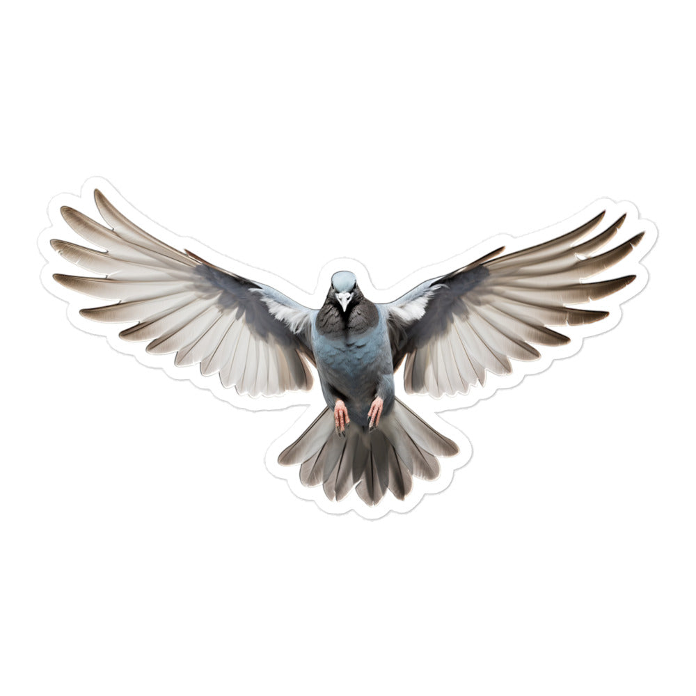 Homing Pigeon Sticker - Stickerfy.ai