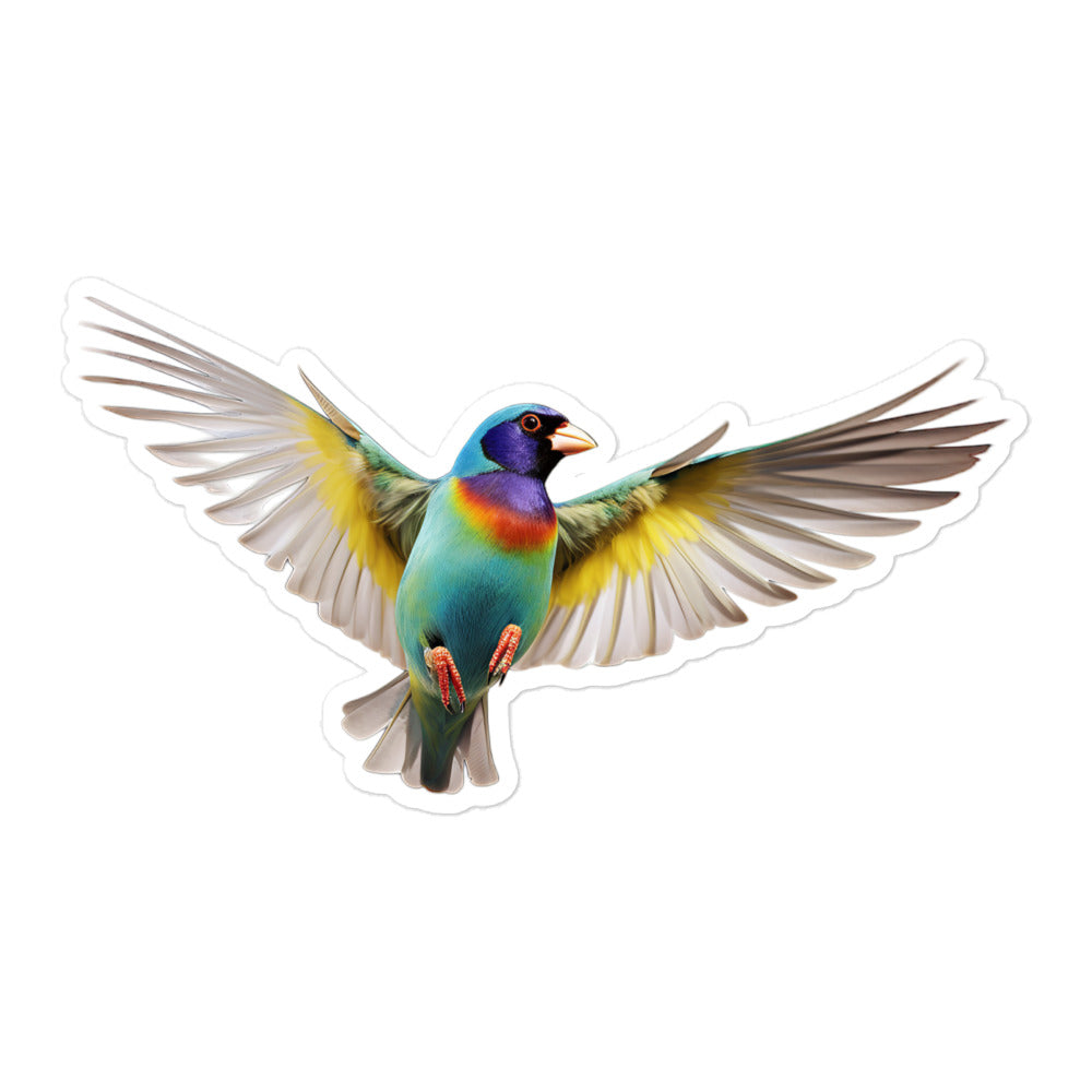 Gouldian Finch Sticker - Stickerfy.ai