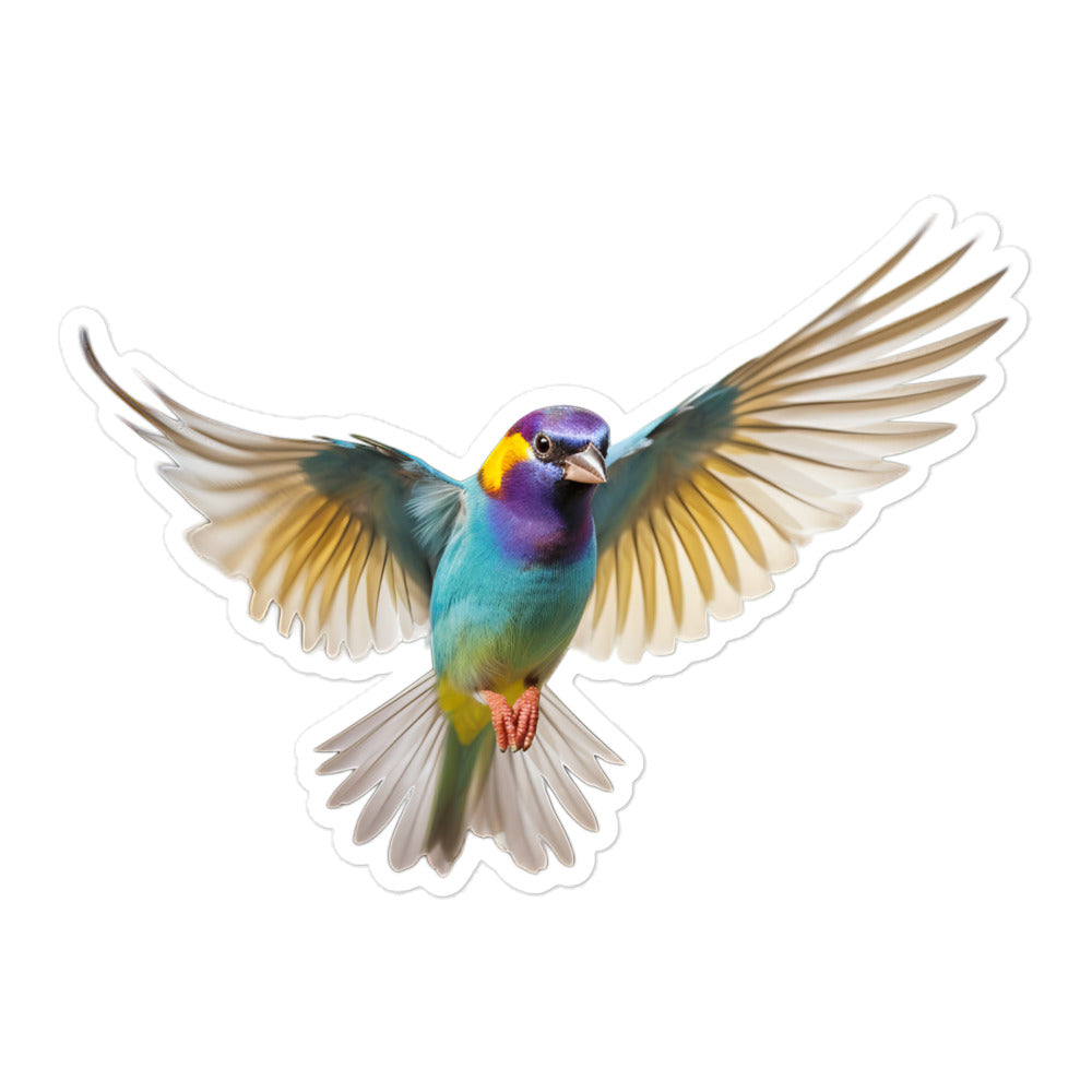 Gouldian Finch Sticker - Stickerfy.ai