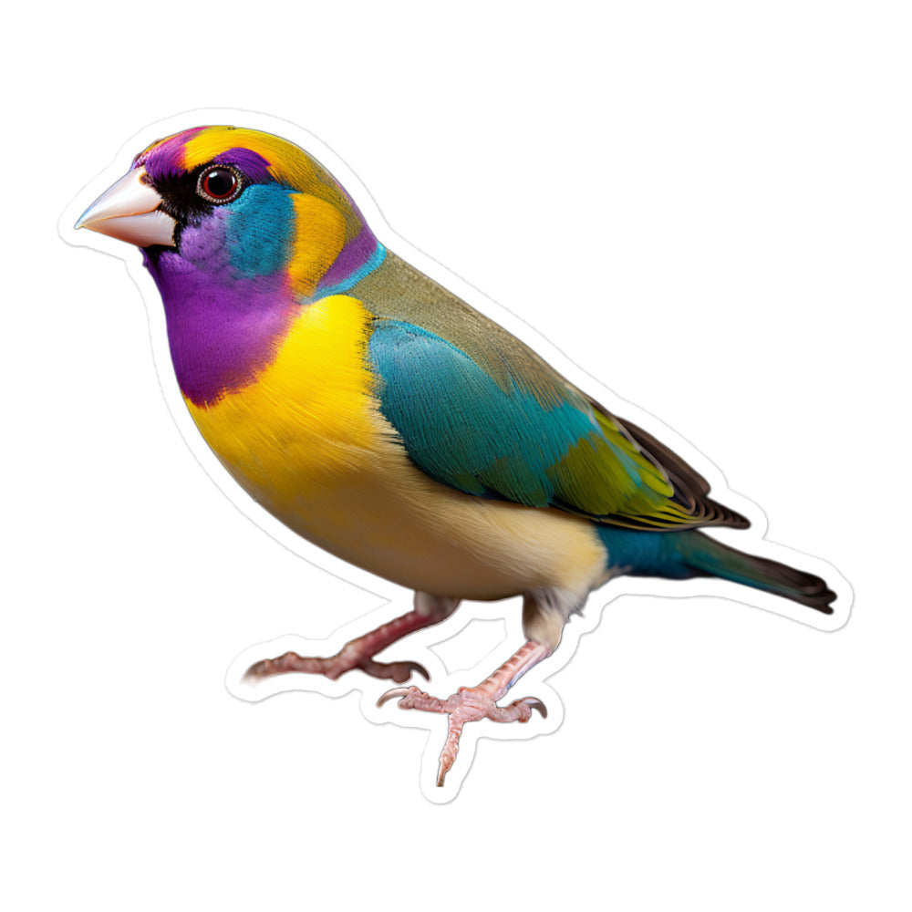 Gouldian Finch Sticker - Stickerfy.ai