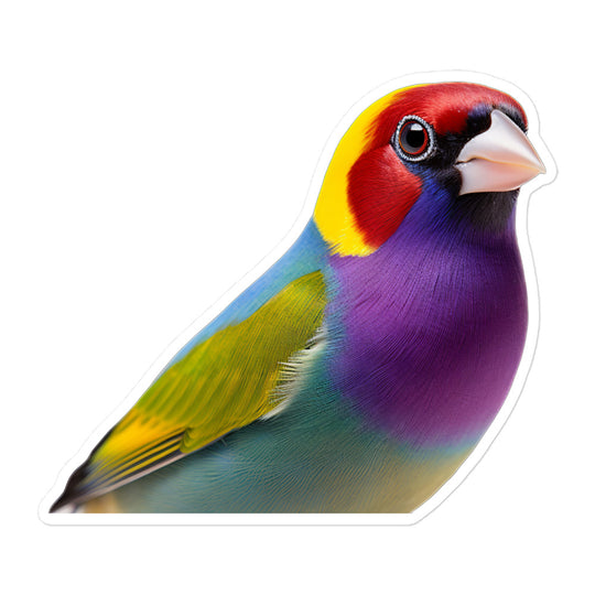 Gouldian Finch Sticker - Stickerfy.ai