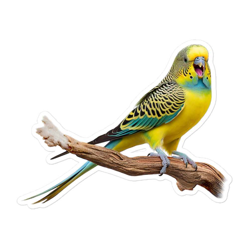 Budgerigar Sticker - Stickerfy.ai