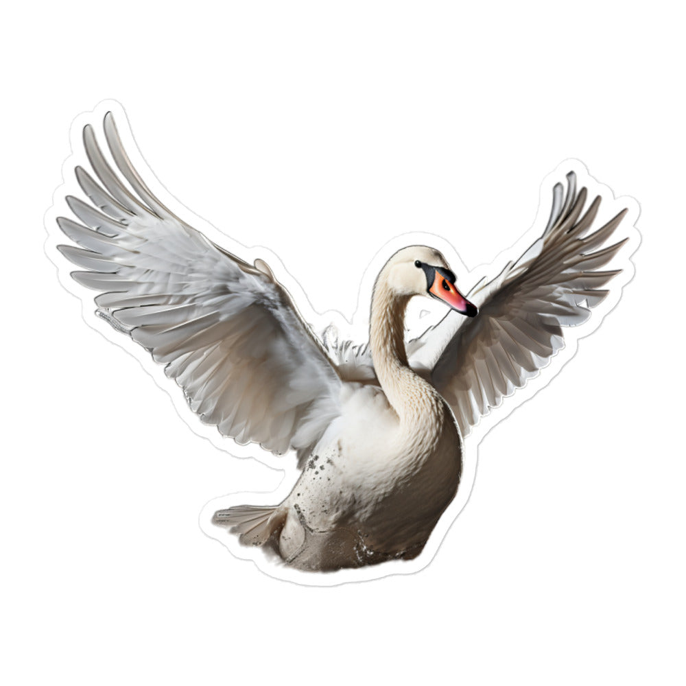 Swan Sticker - Stickerfy.ai