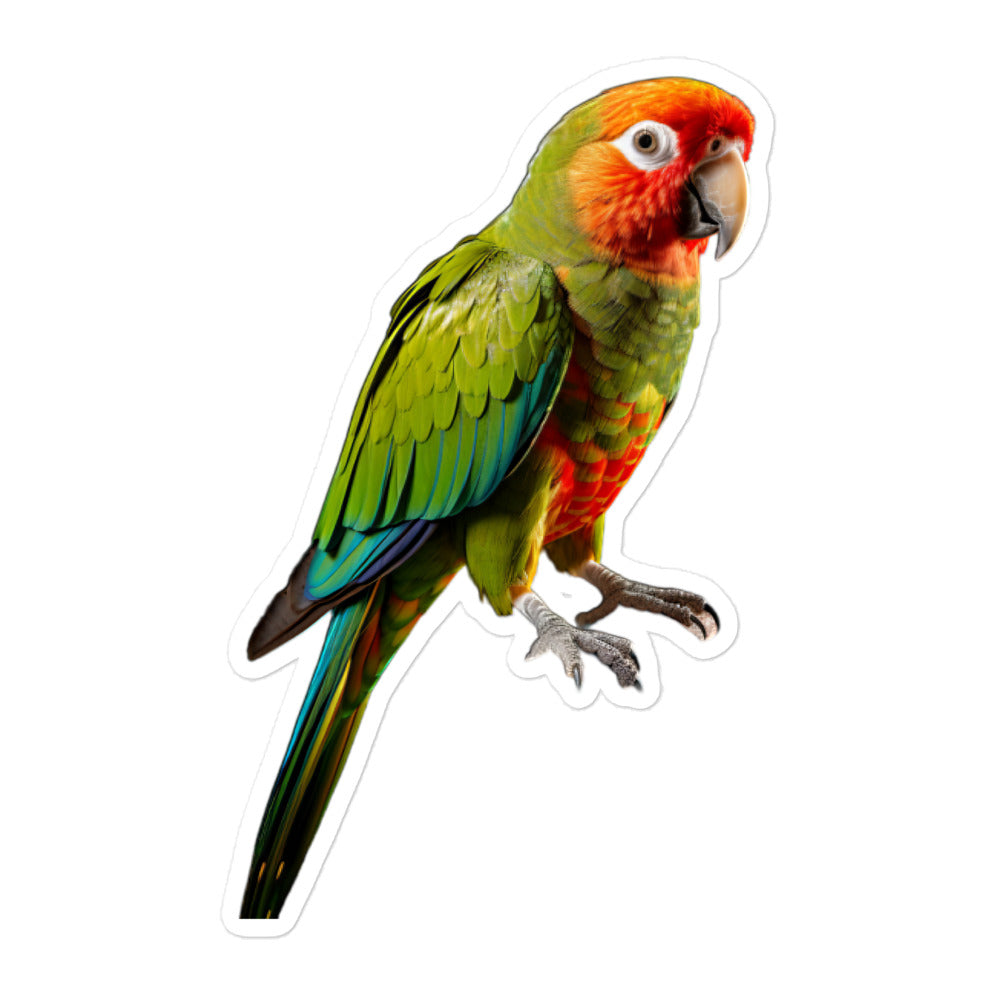 Green Cheeked Conure Sticker - Stickerfy.ai