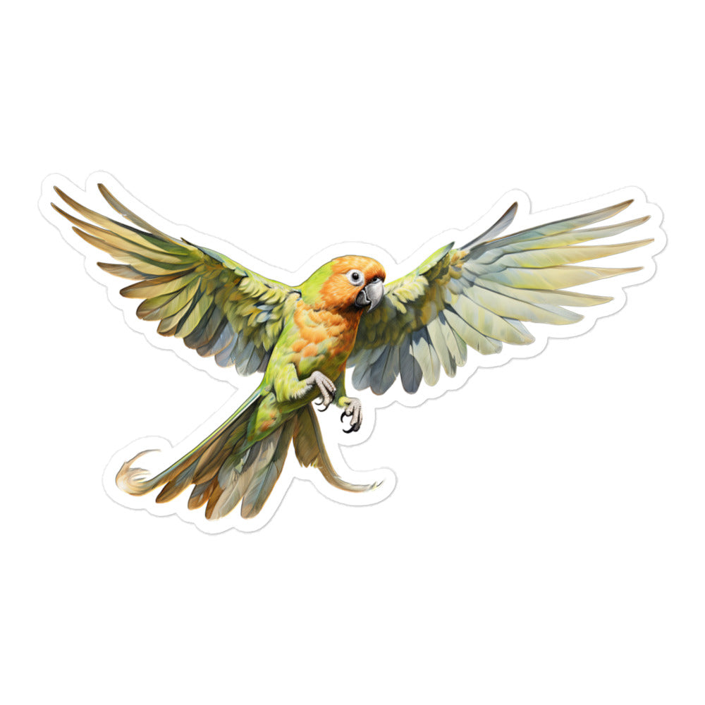 Green Cheeked Conure Sticker - Stickerfy.ai