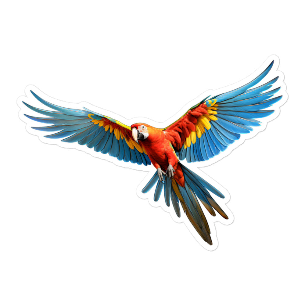 Macaw Sticker - Stickerfy.ai