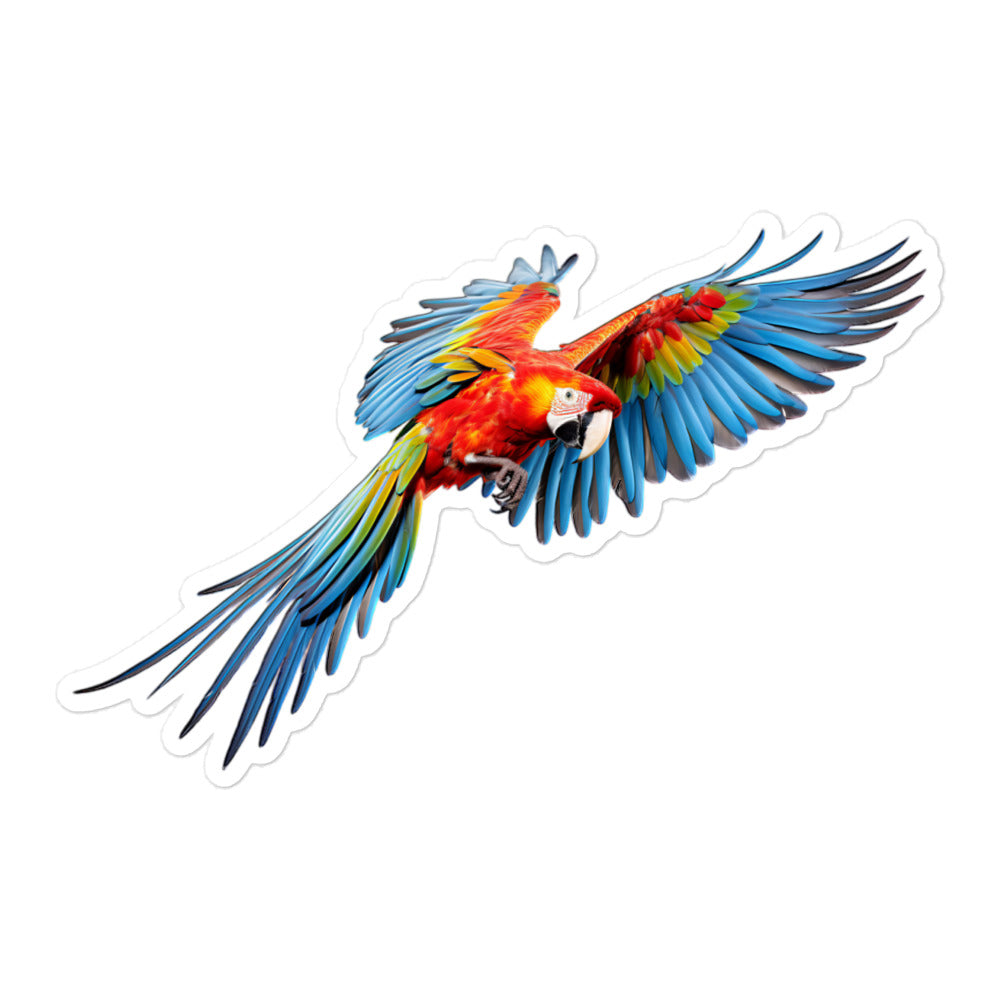 Macaw Sticker - Stickerfy.ai