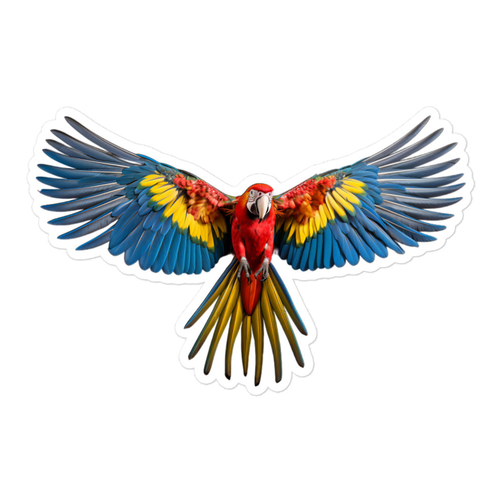 Macaw Sticker - Stickerfy.ai