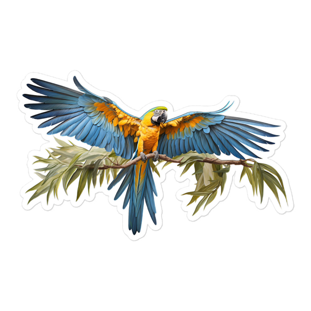 Macaw Sticker - Stickerfy.ai