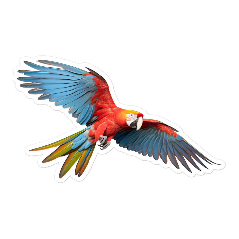 Macaw Sticker - Stickerfy.ai