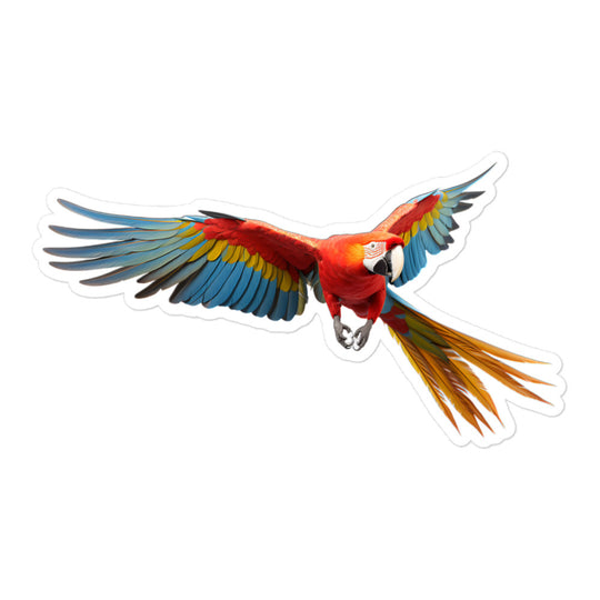 Macaw Sticker - Stickerfy.ai