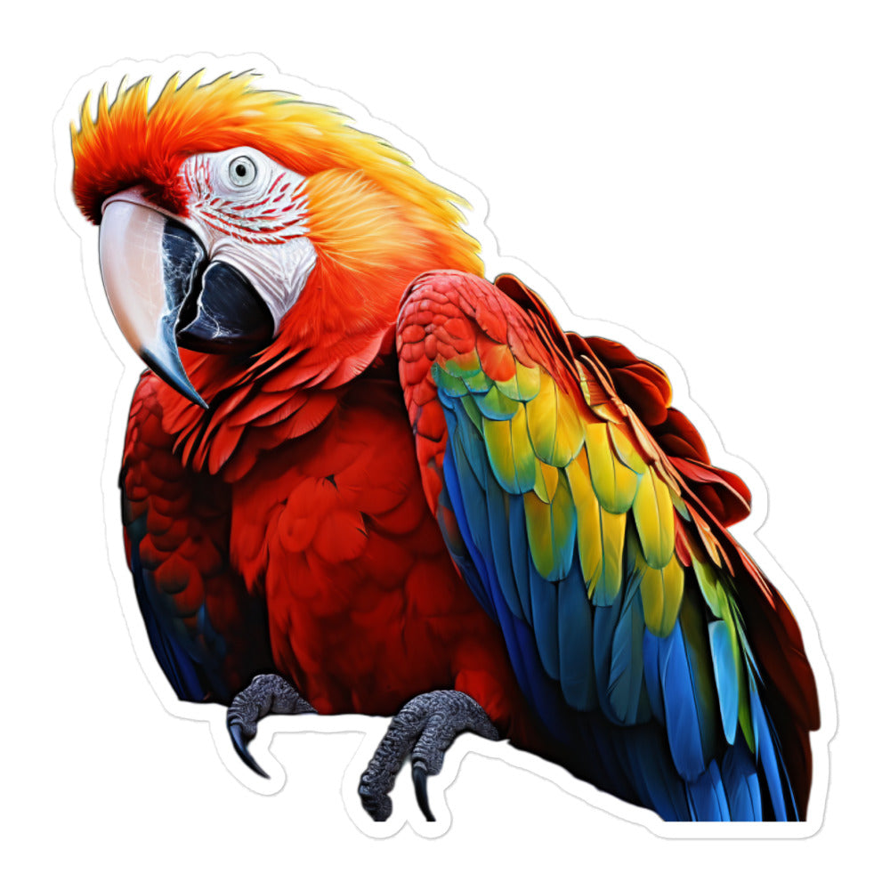 Macaw Sticker - Stickerfy.ai