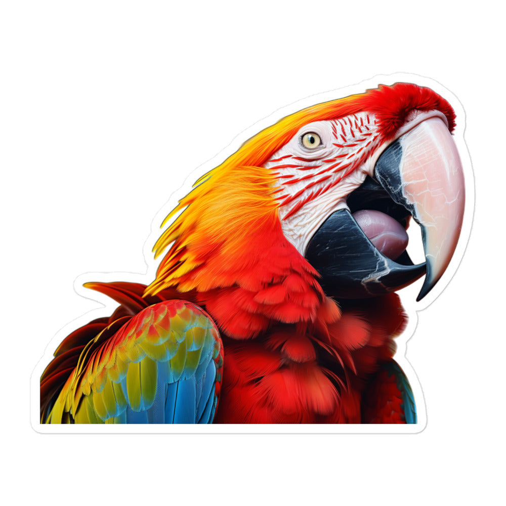 Macaw Sticker - Stickerfy.ai