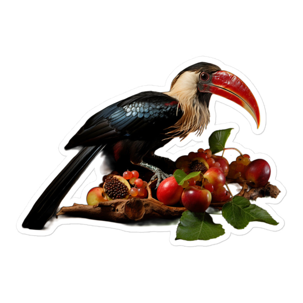 Hornbill Sticker - Stickerfy.ai