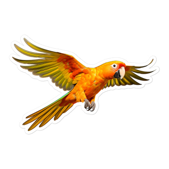 Sun Conure Sticker - Stickerfy.ai