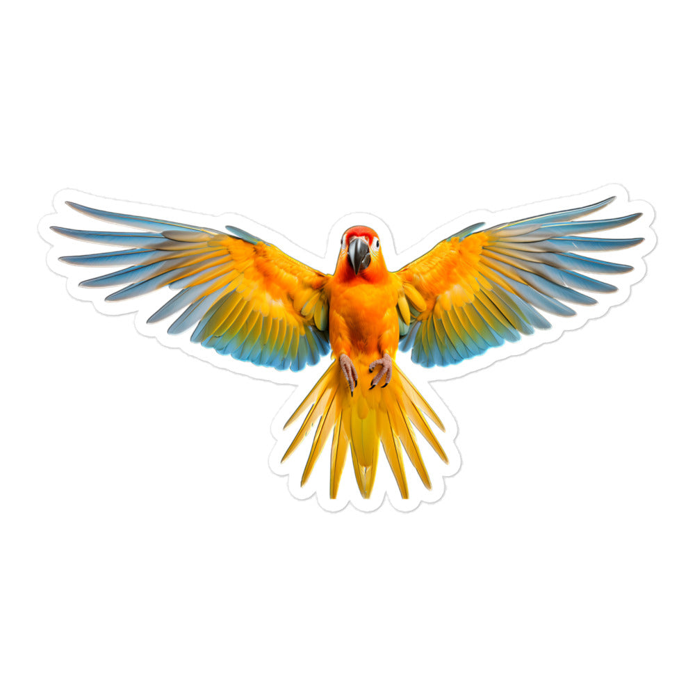 Sun Conure Sticker - Stickerfy.ai