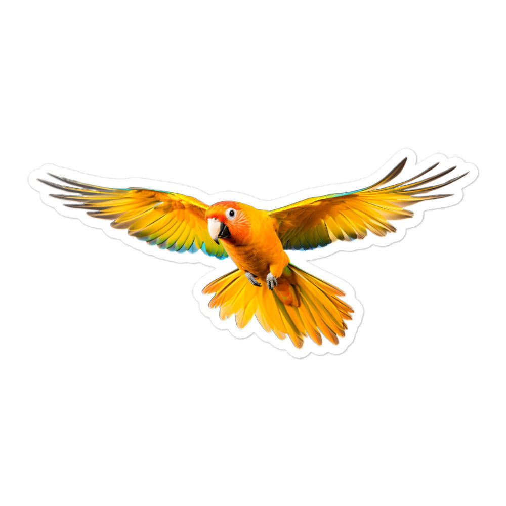 Sun Conure Sticker - Stickerfy.ai