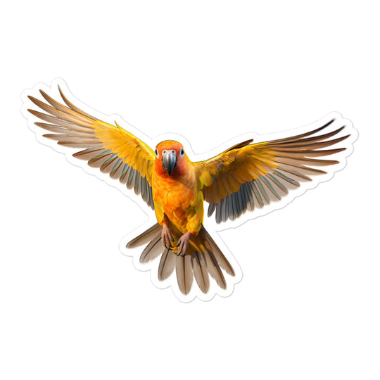 Sun Conure Sticker - Stickerfy.ai