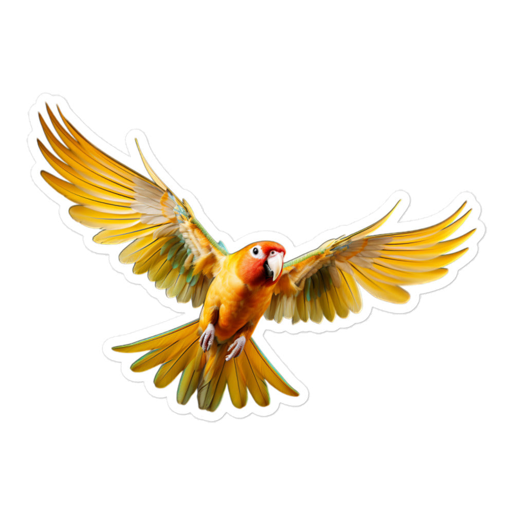 Sun Conure Sticker - Stickerfy.ai