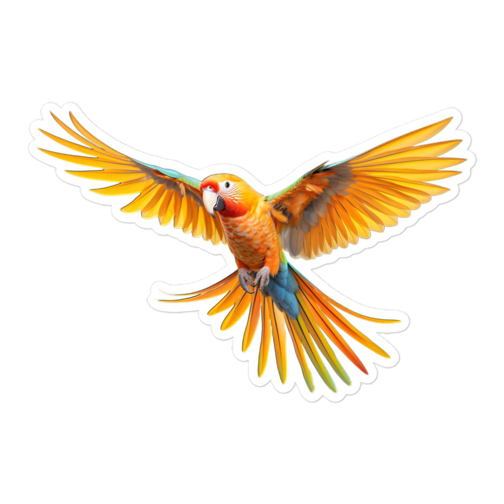 Sun Conure Sticker - Stickerfy.ai