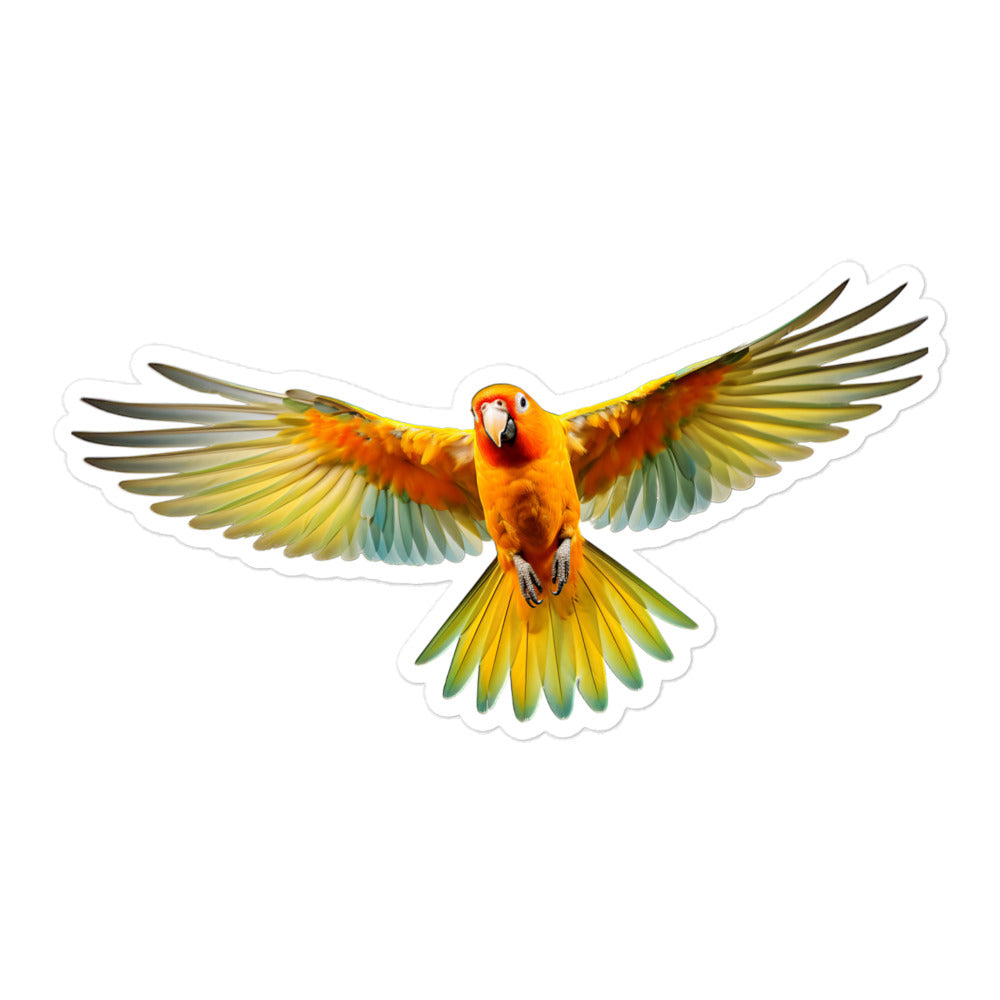 Sun Conure Sticker - Stickerfy.ai