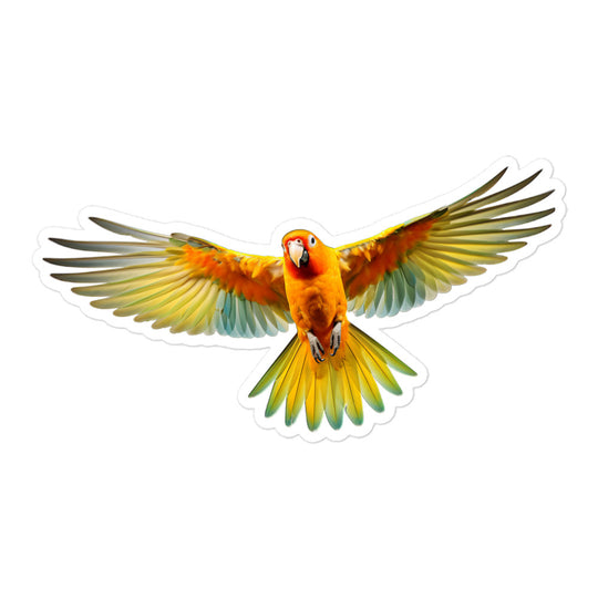 Sun Conure Sticker - Stickerfy.ai