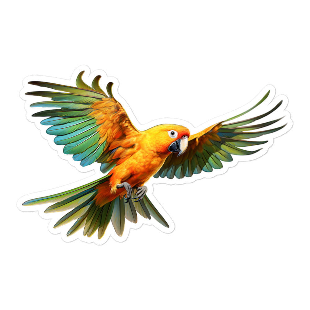 Sun Conure Sticker - Stickerfy.ai