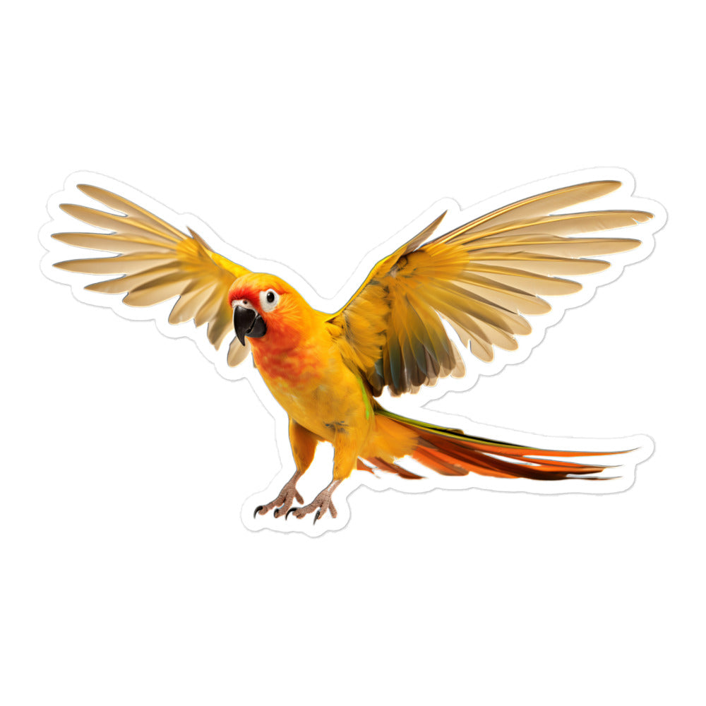 Sun Conure Sticker - Stickerfy.ai